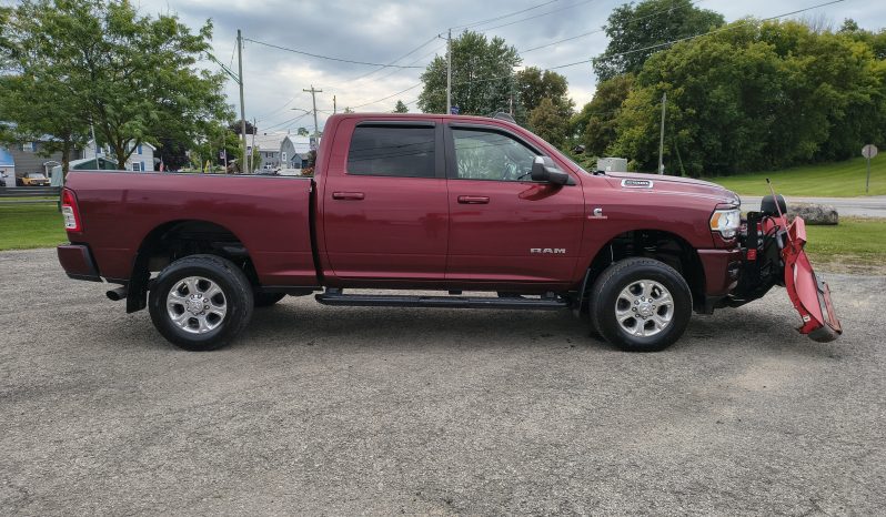 2020 Ram 2500 Big Horn with a Plow full