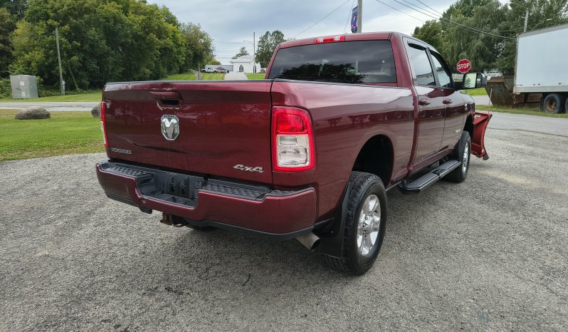 2020 Ram 2500 Big Horn with a Plow full