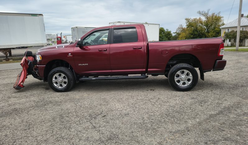 2020 Ram 2500 Big Horn with a Plow full